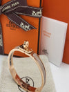 Mini Clic Kelly Bracelet Marronglace Rose Gold - HERMES - BALAAN 2