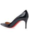 Women's Kate Patent Leather Pumps Heel Black - CHRISTIAN LOUBOUTIN - BALAAN.