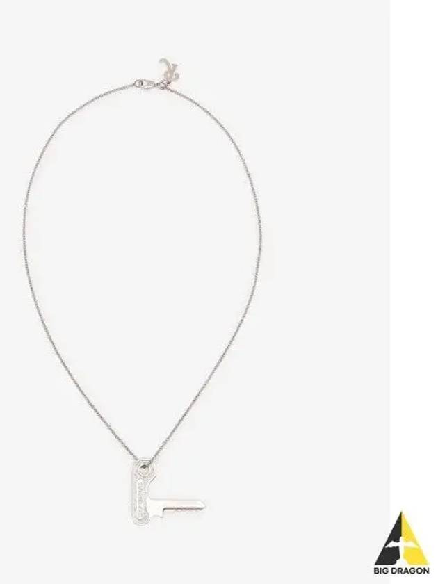 Key Pendant Necklace Silver 231970460000086 - RAF SIMONS - BALAAN 1