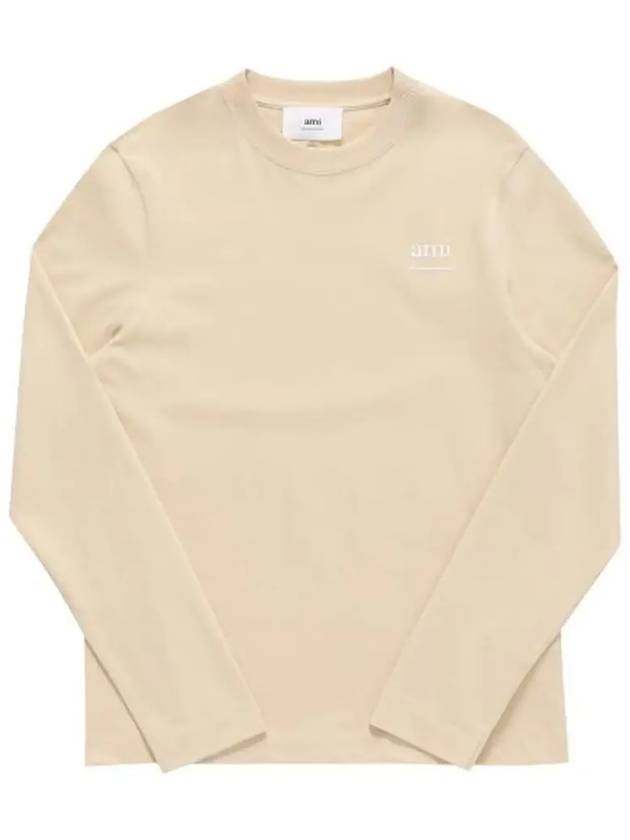 Alexandre Mattiussi Long Sleeve T-Shirt Beige - AMI - BALAAN 5