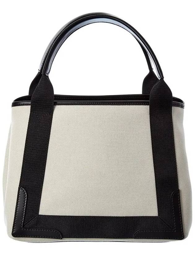 Cabas Logo Canvas Small Tote Bag Black - BALENCIAGA - BALAAN 4