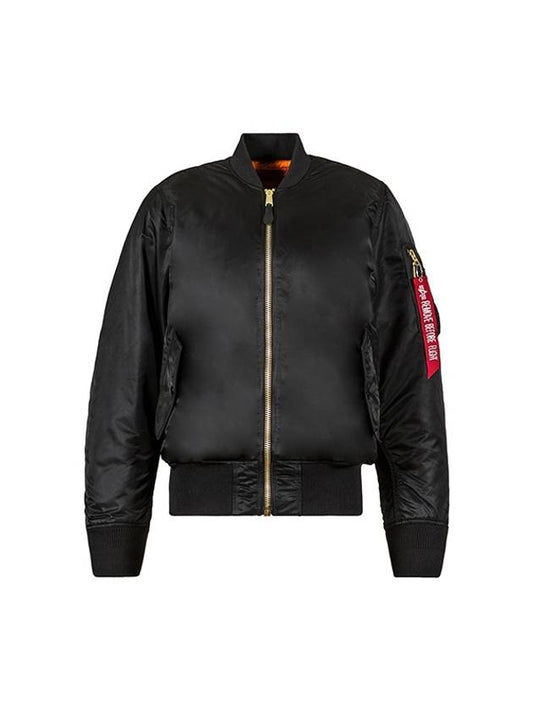 MA 1 Heritage Bomber Jacket Black - ALPHA INDUSTRIES - BALAAN.