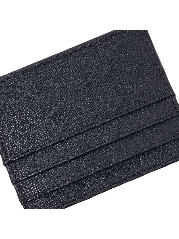 Silver Eagle Logo Card Wallet Black - EMPORIO ARMANI - BALAAN 8