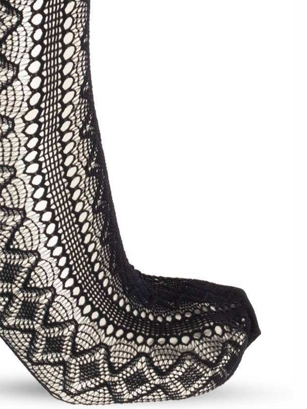 Dolce & Gabbana Lace Tights, Women's, Black - DOLCE&GABBANA - BALAAN 3