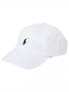 Embroidered Pony Ball Cap White - POLO RALPH LAUREN - BALAAN 2