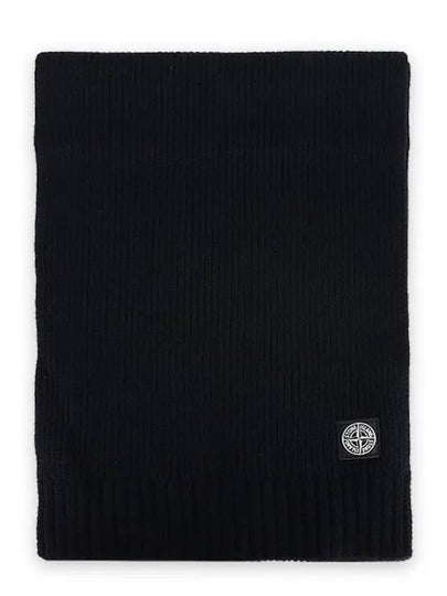 Kids Logo Scarf Black - STONE ISLAND - BALAAN 2