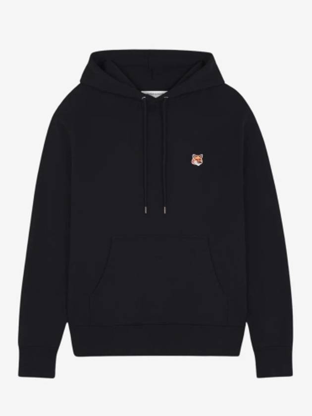 Fox Head Patch Regular Hoodie Black - MAISON KITSUNE - BALAAN 2