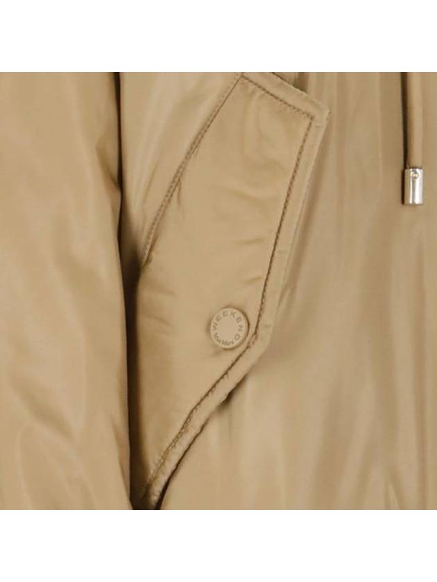 Arles Reversible Water Repellent Padding Camel - MAX MARA - BALAAN 4