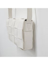 Intrecciato Cassette Cross Bag White - BOTTEGA VENETA - BALAAN 6