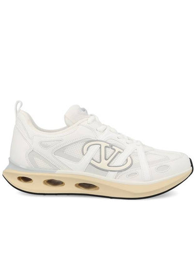 V Logo Low Top Sneakers White - VALENTINO - BALAAN 2