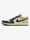 Air Jordan 1 Low SE M Coconut Milk Black Mousseline Team Gold Glacer Blue HQ3437 101 - NIKE - BALAAN 1