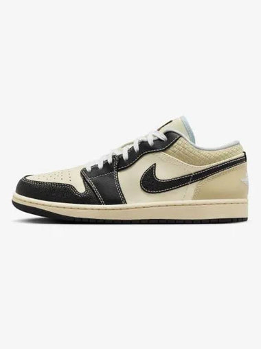 Air Jordan 1 SE Low Top Sneakers Coconut Milk - NIKE - BALAAN 1