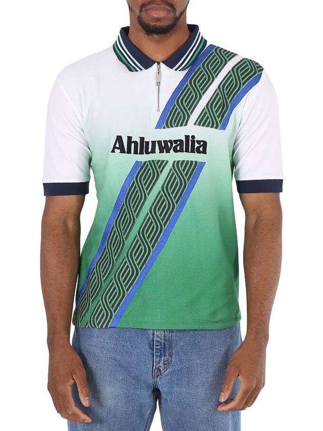 Ahluwalia Men's Football Short Sleeve Cotton Polo Shirt, Size Small - AHLUWALIA - BALAAN 1