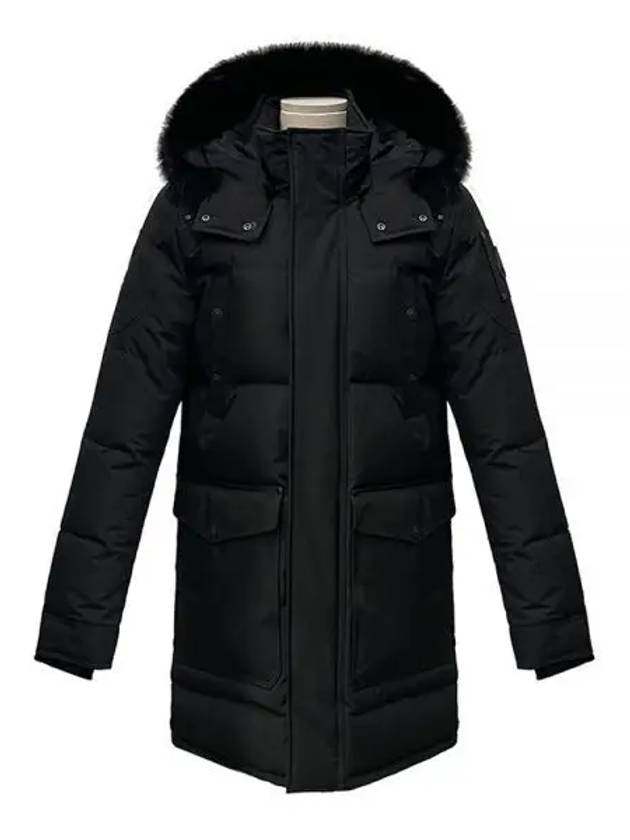 Onyx Big Ridge Parka Black Fox Fur Black - MOOSE KNUCKLES - BALAAN 2