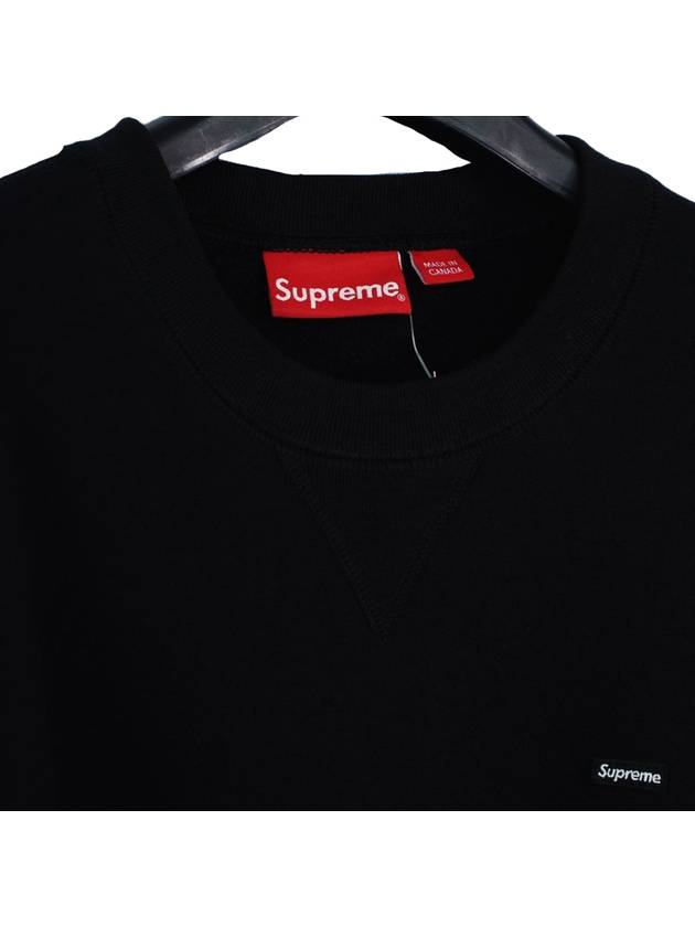 Italian origin small box crew neck sweatshirt black FW23SW22 - SUPREME - BALAAN 3