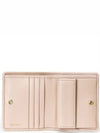 Matelasse Leather Half Wallet Light Pink - MIU MIU - BALAAN 5