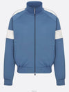 Track Zip Up Jacket Blue - DIOR - BALAAN 7