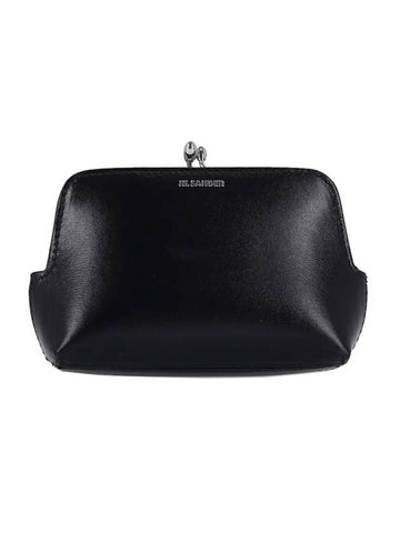 Goji Micro Shoulder Bag Black - JIL SANDER - BALAAN 1