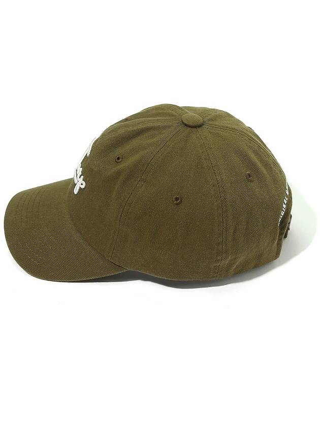 OGAFF Drawing Simple Logo Ball Cap Khaki - OGARP - BALAAN 4