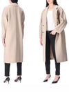 Women's Madame 2 Double Coat Beige - MAX MARA - BALAAN 2