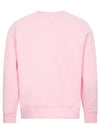 Embroidered Logo Pony Crew Neck Sweatshirt Pink - POLO RALPH LAUREN - BALAAN 4