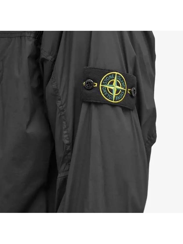 Skin Touch Nylon TC Hooded Jacket Black - STONE ISLAND - BALAAN 6