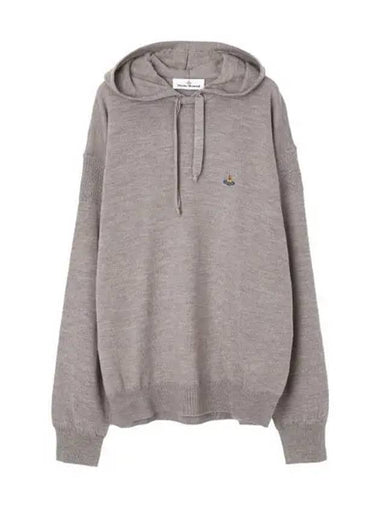 logo knit hoodie - VIVIENNE WESTWOOD - BALAAN 1