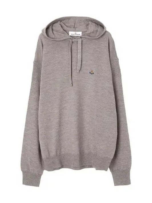 logo knit hoodie women - VIVIENNE WESTWOOD - BALAAN 1