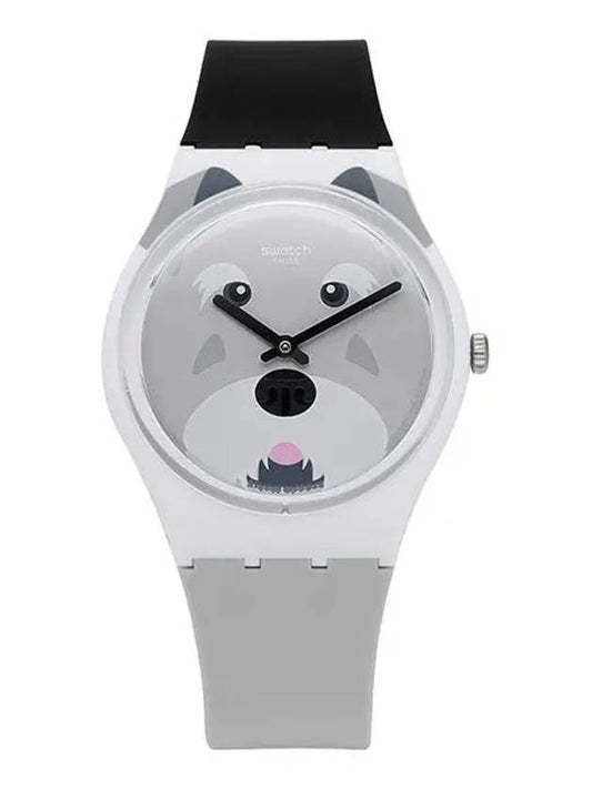 GW210 I LOVE YOUR FOLK SCHNAUTZI urethane watch - SWATCH - BALAAN 2