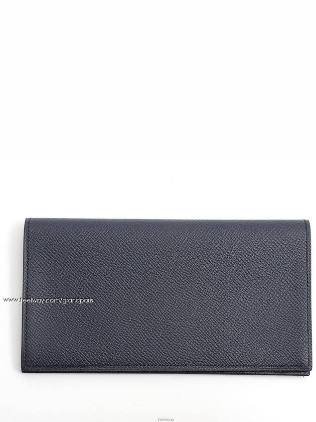 MC2 long wallet blue indigo Y 67198 - HERMES - BALAAN 2