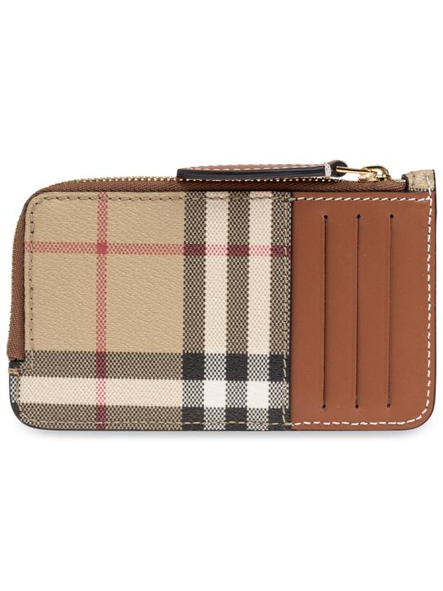 Check Card Wallet Archive Beige - BURBERRY - BALAAN 4