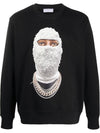 Masked Sweatshirt Black NCS20234 - IH NOM UH NIT - BALAAN 1