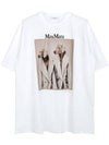 Taco Tacco Cotton Short Sleeve T Shirt White - MAX MARA - BALAAN 4