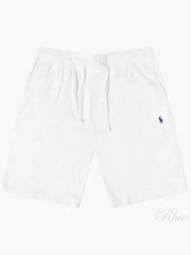 Navy Pony Spa Terry Shorts Short Pants Men s Bottoms 710704271004 - RALPH LAUREN - BALAAN 1