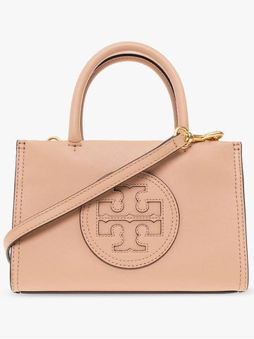 Tory Burch ‘Ella Bio Mini’ Shoulder Bag, Women's, Beige - TORY BURCH - BALAAN 1