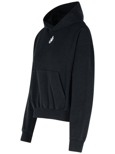 JW Anderson Black Cotton Sweatshirt - JW ANDERSON - BALAAN 2