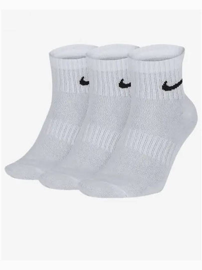 Everyday Lightweight Socks 3 Pack White - NIKE - BALAAN 2