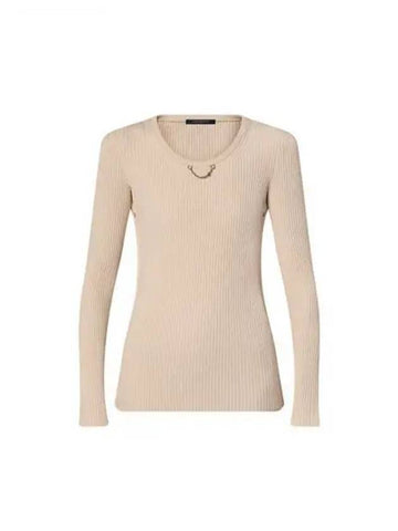 Ribbed knit pullover 1AFEIU - LOUIS VUITTON - BALAAN 1