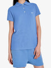 Baby Fox Polo Collar Hampton Blue Women s - MAISON KITSUNE - BALAAN 3