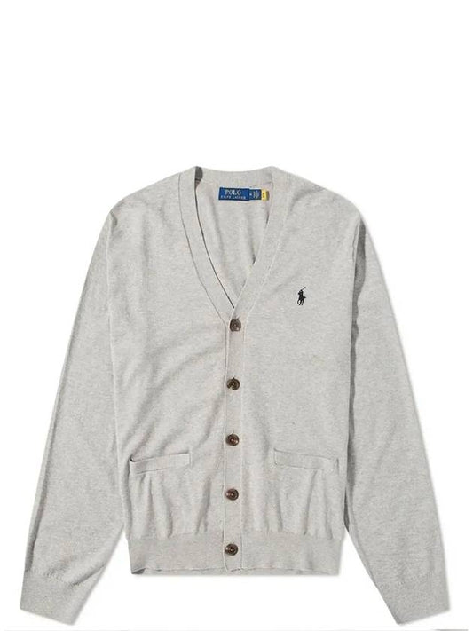 24SS Polo Men's Pony Logo Embroidered Cardigan 710890562002 - RALPH LAUREN - BALAAN 1