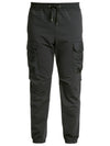 Kennet Regular Fit Track Pants Black - PARAJUMPERS - BALAAN 1