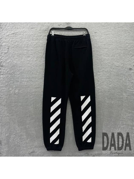 diagonal jogger pants black - OFF WHITE - BALAAN.
