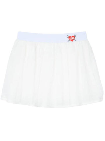 Heart Attack Banding Sheath Skirt White - GOXO - BALAAN 1