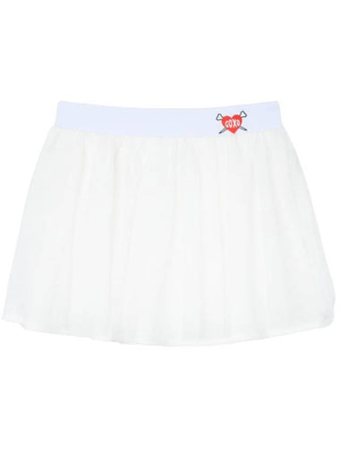 Heart Attack Banding Sheath Skirt White - GOXO - BALAAN 1