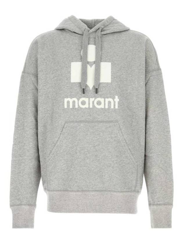 Miley Big Logo Hoodie Grey White - ISABEL MARANT - BALAAN 2