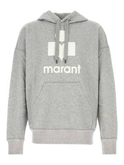 Miley Big Logo Hoodie Grey White - ISABEL MARANT - BALAAN 2