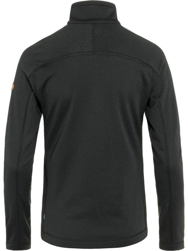 Women's Abisko Lite Fleece Half Zip Black - FJALL RAVEN - BALAAN 3