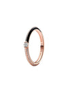 ME Pave Black Dual Ring Gold - PANDORA - BALAAN 1