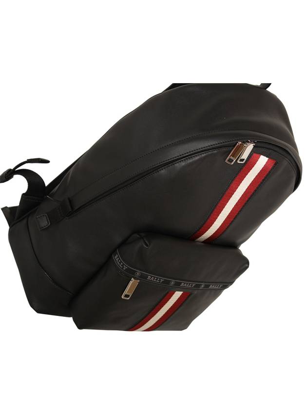 Harper Backpack Black - BALLY - BALAAN 4