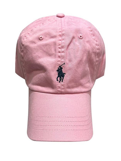 Embroidered Pony Ball Cap Pink - POLO RALPH LAUREN - BALAAN 2